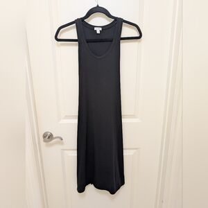 Cuyana Black Twist Back Dress (Short)